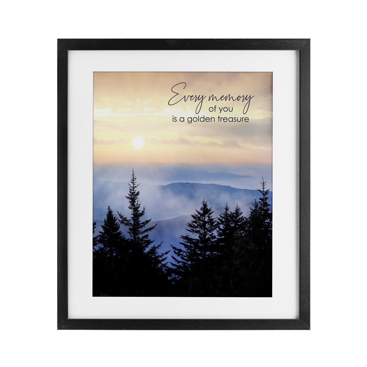 Stupell Industries Every Memory of You Grief Framed Print Under Glass, design by Lori Deiter